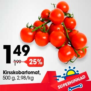 Allahindlus - Kirsskobartomat, 500 g