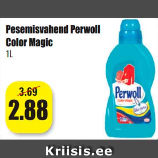 Allahindlus - Pesemisvahend Perwoll Color Magic 1L