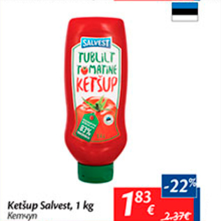 Allahindlus - Ketšup Salvest, 1 kg