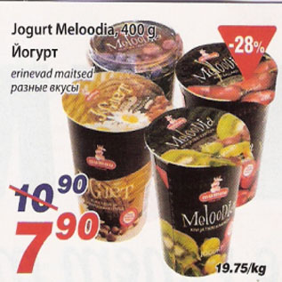 Allahindlus - Jogurt Meloodia