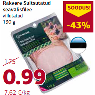 Allahindlus - Rakvere Suitsutatud seavälisfilee