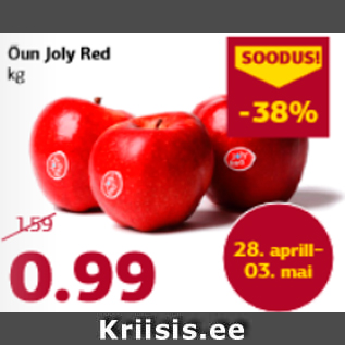 Allahindlus - Õun Joly Red kg