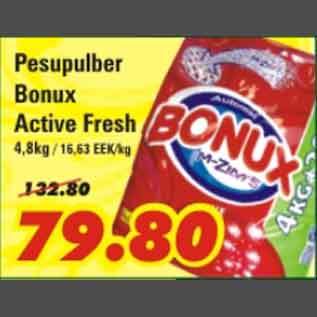 Allahindlus - Pesupulber Bonux Active Fresh