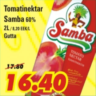 Allahindlus - Tomatinektar Samba