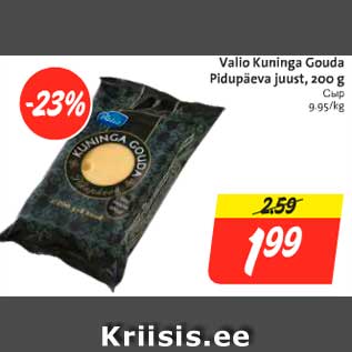 Allahindlus - Valio Kuninga Gouda Pidupäeva juust, 200 g