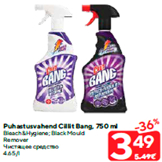 Allahindlus - Puhastusvahend Cillit Bang, 750 ml