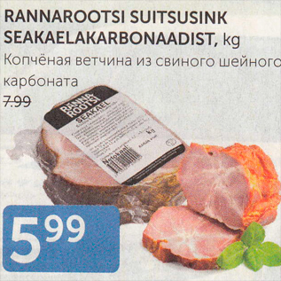 Allahindlus - RANNAROOTSI SUITSUSINK SEAKAELAKARBONAADIST, KG