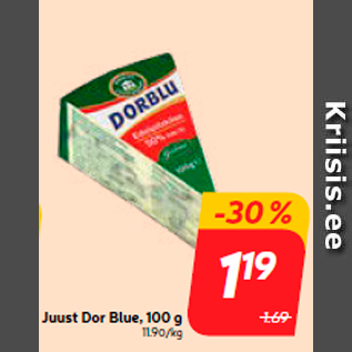 Allahindlus - Juust Dor Blue, 100 g