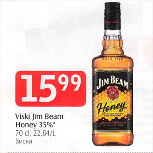 Allahindlus - Viski Jim Beam Honey