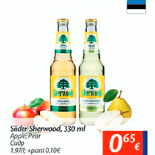 Allahindlus - Siider Sherwood, 330 ml