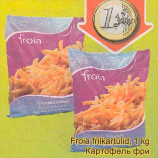 Allahindlus - Froja friikartulid, 1 kg