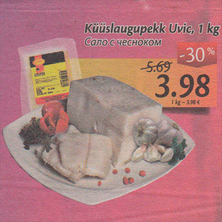 Allahindlus - Küüslaugupekk Uvic, 1 kg