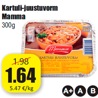 Allahindlus - Kartuli-juustuvorm Mamma 300g