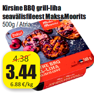 Allahindlus - Kirsine BBQ grill-liha seavälisfileest Maks&Moorits