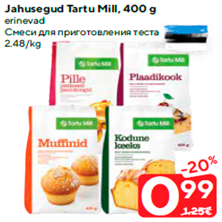 Allahindlus - Jahusegud Tartu Mill, 400 g