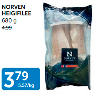 Allahindlus - NORVEN HEIGIFILEE 680 G