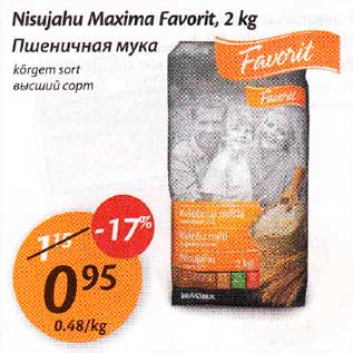 Allahindlus - Nisujahu Махimа Favorit, 2 kg