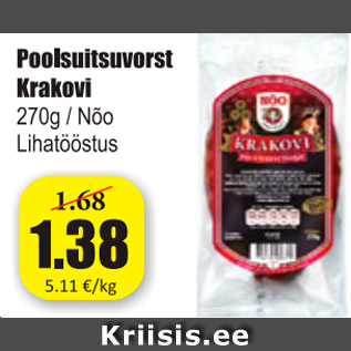 Allahindlus - Poolsuitsuvorst Krakovi