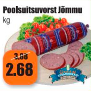 Allahindlus - Poolsuitsuvorst Jõmmu kg