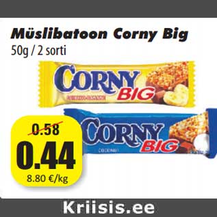 Allahindlus - Müslibatoon Corny Big