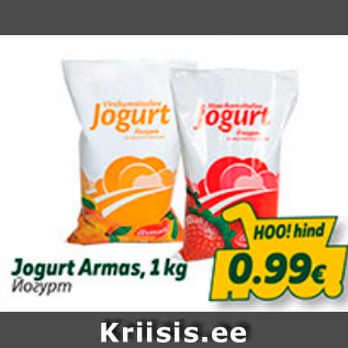 Allahindlus - Jogurt Armas, 1 kg