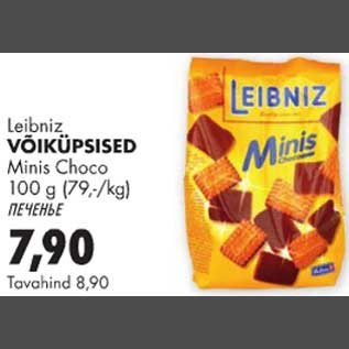 Allahindlus - Leibniz võiküpsised Minis Choco