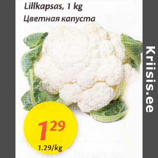 Allahindlus - Lillkapsas, 1 kg