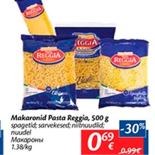 Allahindlus - Makaronid Pasta Reggia, 500 g