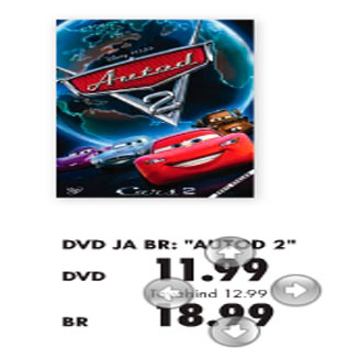 Allahindlus - DVD:"Autod 2"