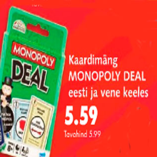 Allahindlus - Kaardimäng MONOPOLY DEAL