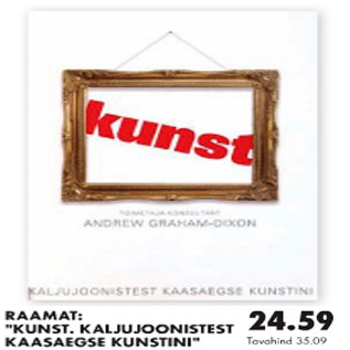 Allahindlus - Raamat: "Kunst.Kaljujoonistest kaasaegse kunstini"