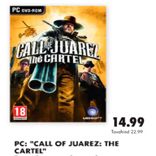 Allahindlus - PC:"Call of Juarez:The cartel"