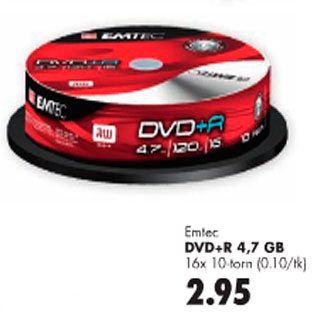 Allahindlus - DVD+R 4,7 GB