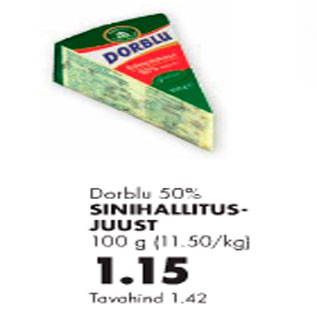 Allahindlus - Dorblu sinihallitusjuust