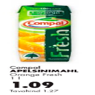 Allahindlus - Compal aprlsinimahl Orange Fresh