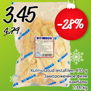 Allahindlus - Külmutatud lestafilee, 470 g