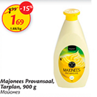 Allahindlus - Majonees Provansaal, Torplan, 900 g