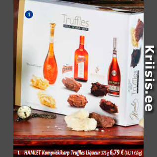 Allahindlus - HAMLET Kompvekikarp Truffles Liqueur 375 g