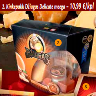 Allahindlus - Kinkepakk Džiugas Delicate meega