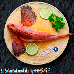 Allahindlus - Sulatatud merikukk 1 kg