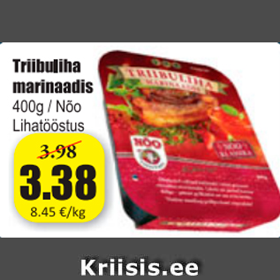 Allahindlus - Triibuliha marinaadis