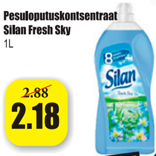 Allahindlus - Pesuloputuskontsentraat Silan Fresh Sky, 1 L