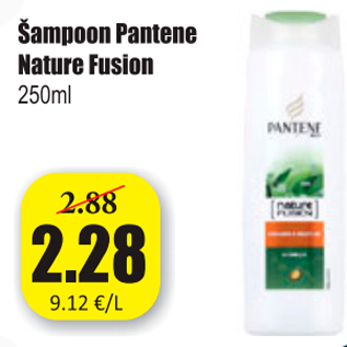 Allahindlus - Šampoon Pantene Nature Fusion 250 ml