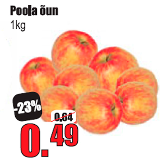 Allahindlus - Poola õun 1 kg