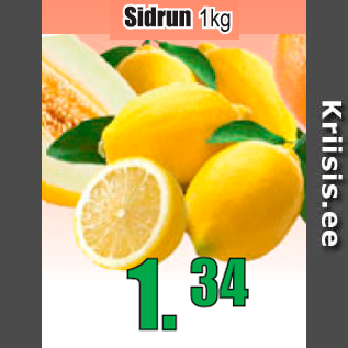 Allahindlus - Sidrun 1 kg