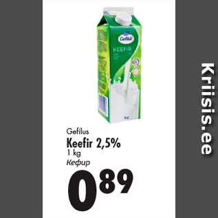 Allahindlus - Gefi lus Keefi r 2,5% 1 kg