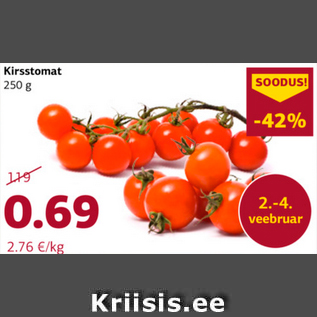 Allahindlus - Kirsstomat 250 g