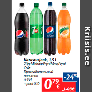 Allahindlus - Karastusjook, 1,5 l