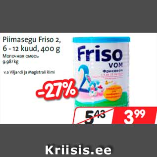 Allahindlus - Piimasegu Friso 2