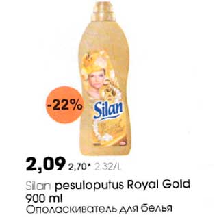 Allahindlus - Silan pesuloputus Royal Gold 900 ml